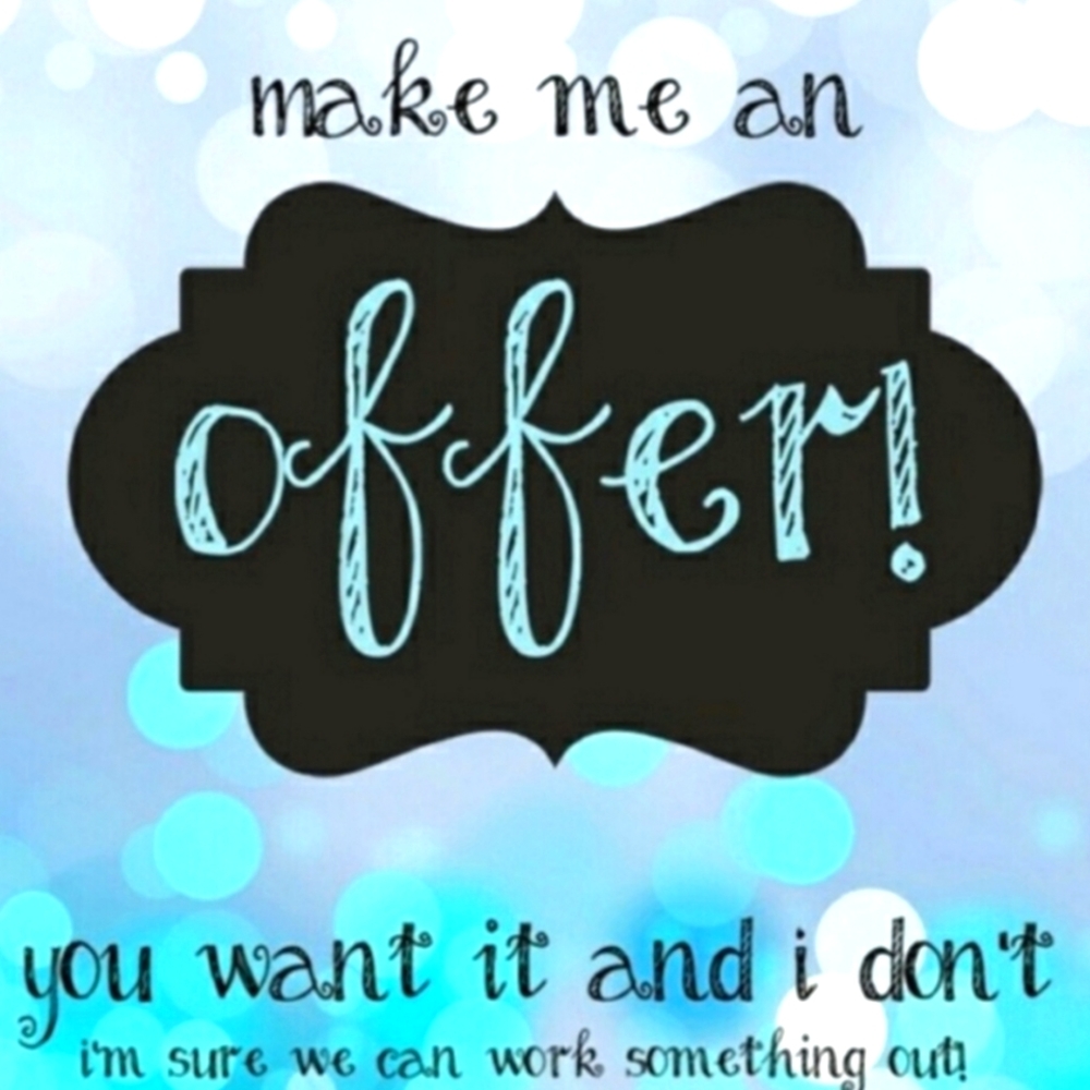 Most items negotiable!